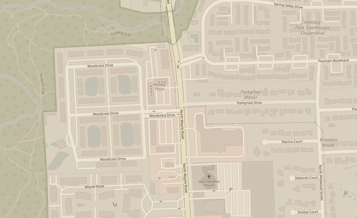 Map of 8335 N Wayne Rd, Westland, MI 48185